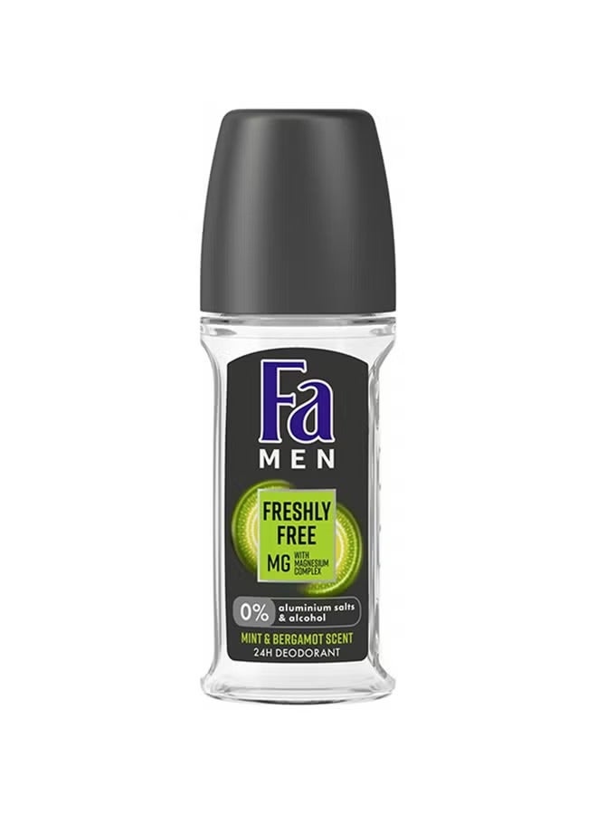 Fa Mint And Bergamot Scent Roll-on Deodorant 50ml