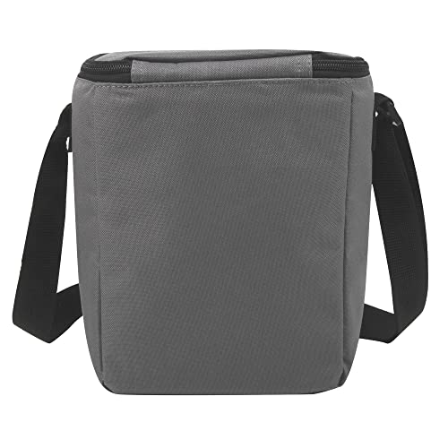 Fridge Pak 6 Can Cooler Bags Insulated Soft Cooler Lunch Bag for Men, Waterproof Leak Proof Cooler Bags Insulated (Charcoal Grey) - Image 4