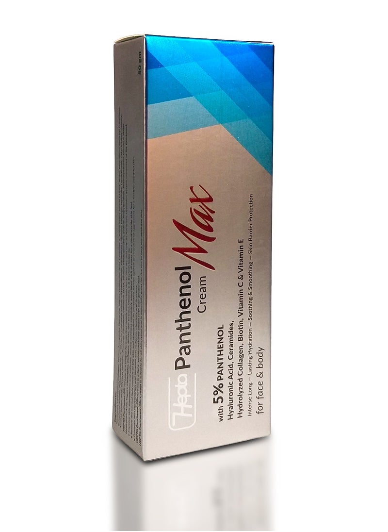 hepta - Panthenol Max Face & Body Cream  50ml - Image 1