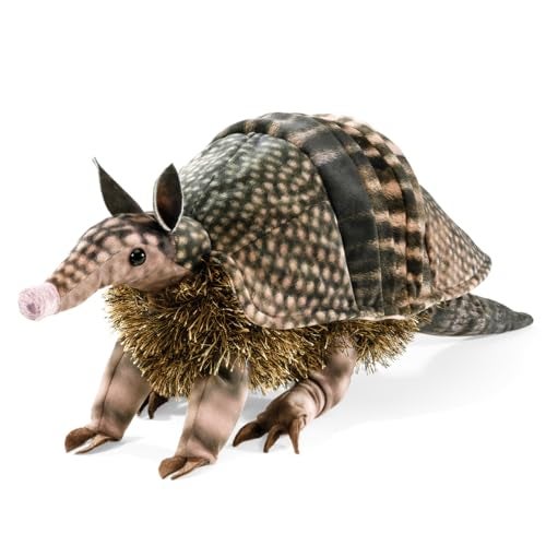 Folkmanis Armadillo Hand Puppet - Image 1