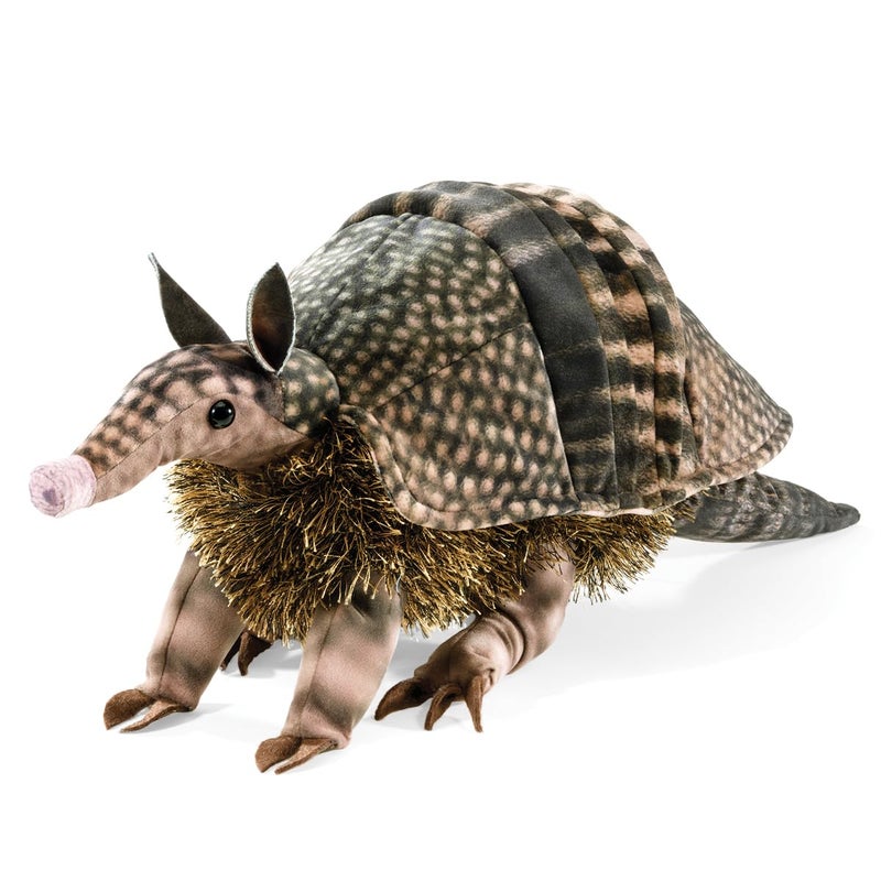 Folkmanis Armadillo Hand Puppet - Image 3