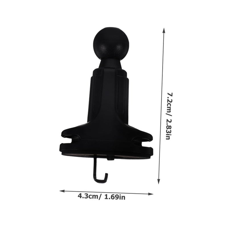 Snail Shape Air Vent Car Phone Holder Clip Stand Stability Base For Safe Driving - Image 3