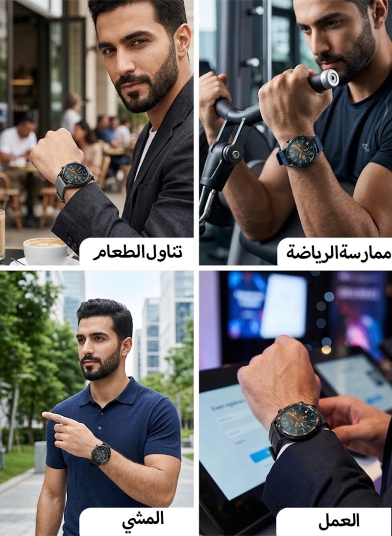 جوي فوكس 3 قطع من سوار السيليكون لساعة هواوي واتش 4 برو/جي تي 4 3 2 برو/جي تي 2 إي/جي تي 4 46 مم/جي تي 2 46 مم/جي تي أكتيف/أشرطة بديلة، سوار سيليكون، سوار ساعة، سوار ملحق لساعة هواوي واتش 4 برو/3 برو/جي تي آر 4 - Image 4
