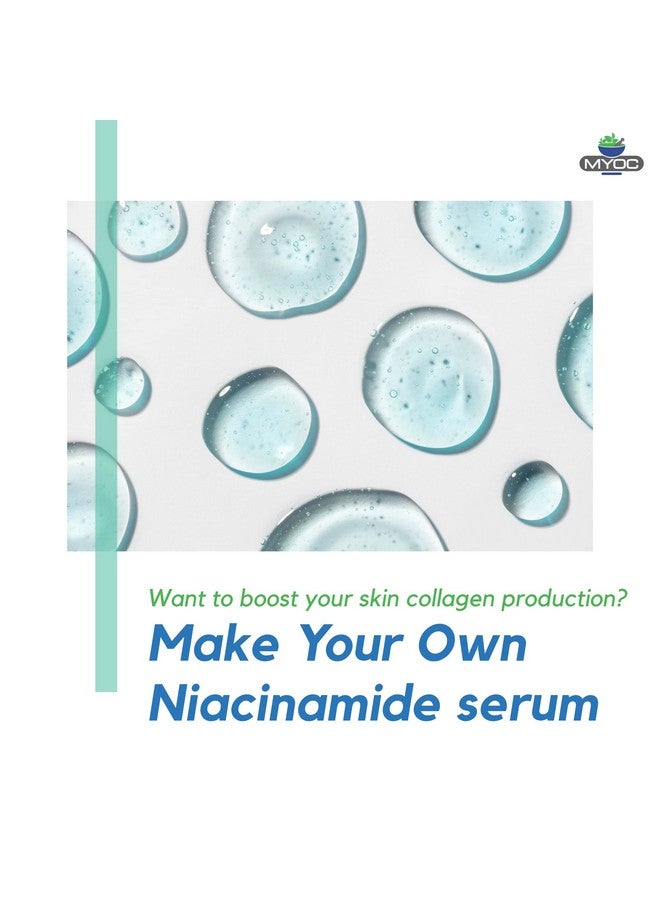 MYOC نياكيناميد مادة خام تجميلية نقية للاستخدام الشخصي، العناية بالبشرة، الجمال ومنتجات العناية الشخصية - 113 جرام - Image 5