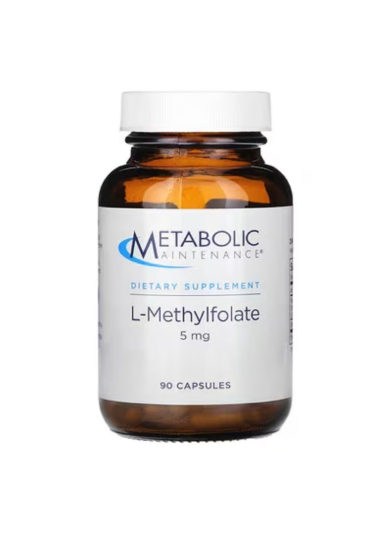 Metabolic Maintenance L-Methylfolate, 5 mg, 90 Capsules