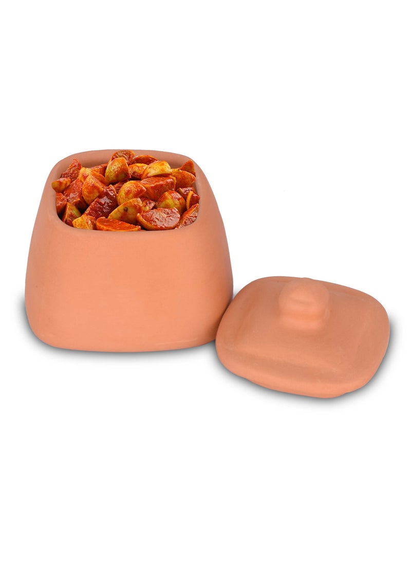 ARK Organic Clay Square Pickle Jar - Image 3