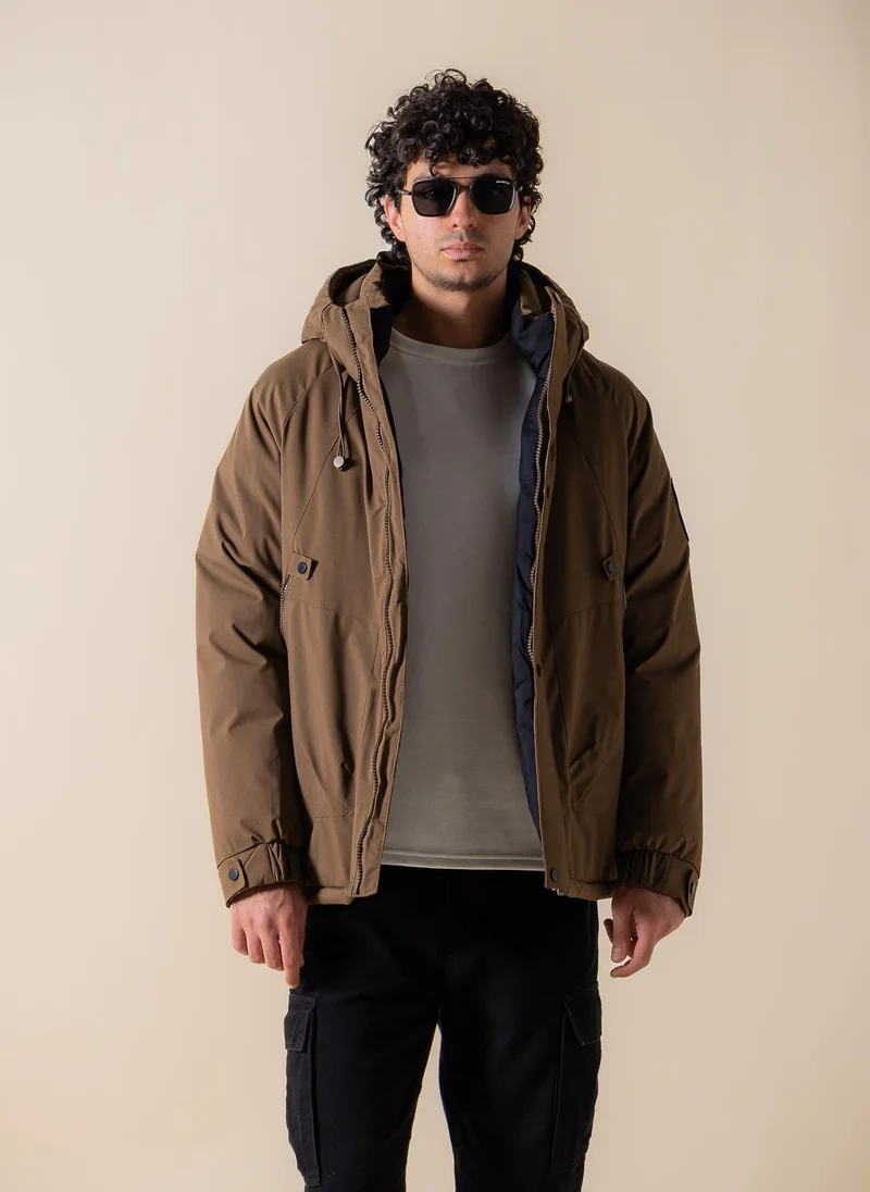 SHAPES WATER-REPELLENT PUFFER JACKET