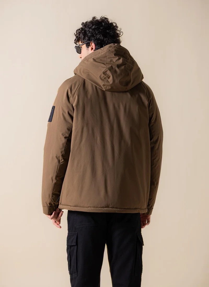 SHAPES WATER-REPELLENT PUFFER JACKET