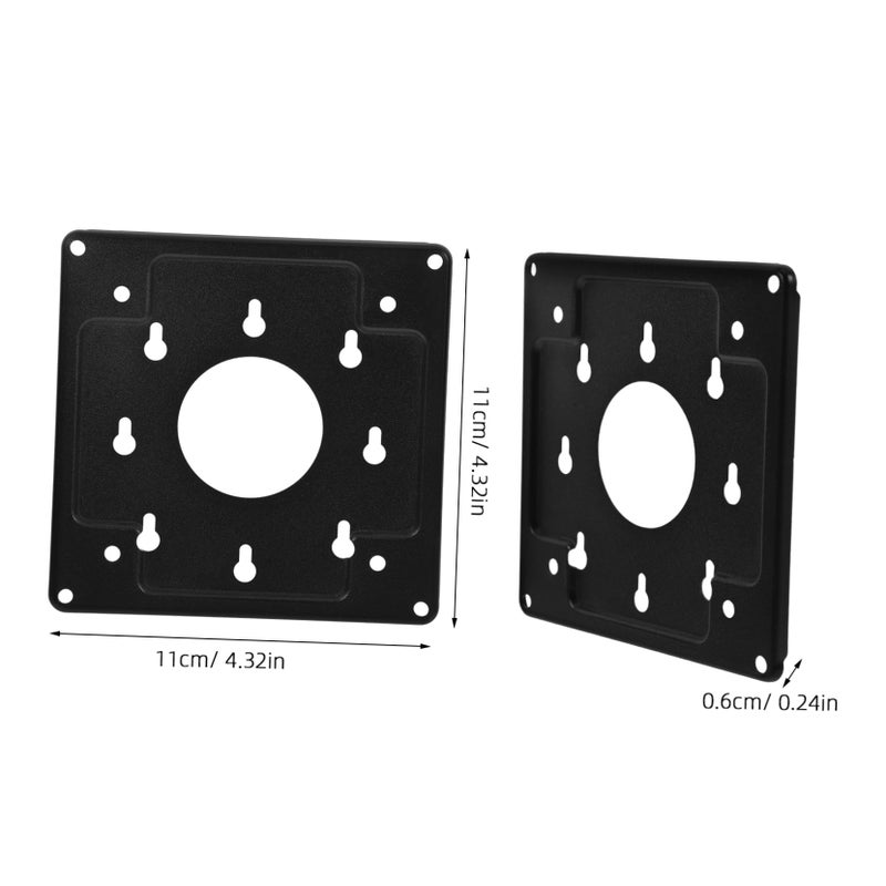 Metal Back Mounting Plate Bracket for PC Monitor System Rack - Image 3