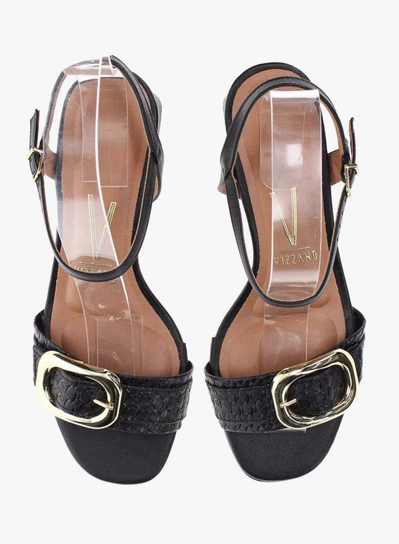 VIZZANO Black Heels Sandal for Women – Stylish Ladies Heel Sandals & Sling Back Heels for Girls for Women | Best Price UAE