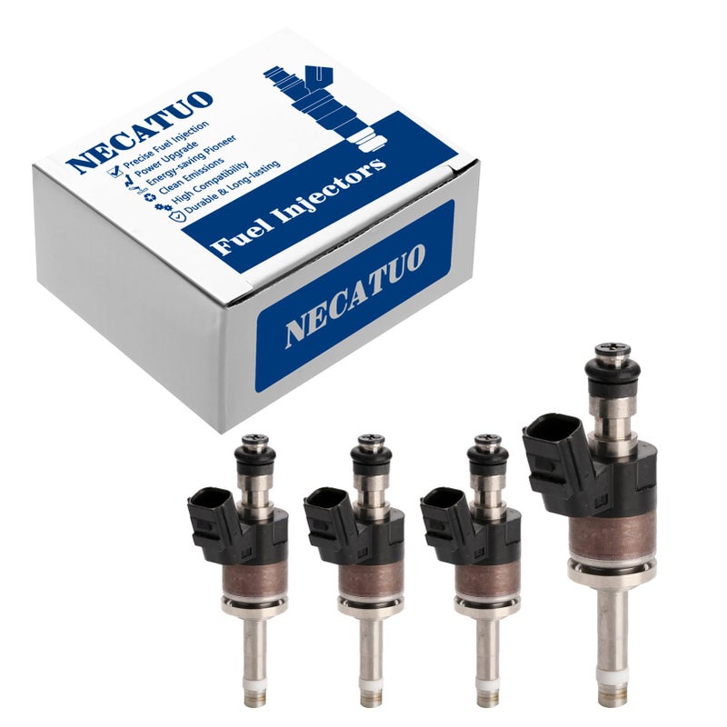 NECATUO Set of 4 Fuel Injectors Compatible with Honda Accord CRV Civic 15L Replaces FJ1588 0616059B305 1601059B305 - Image 2