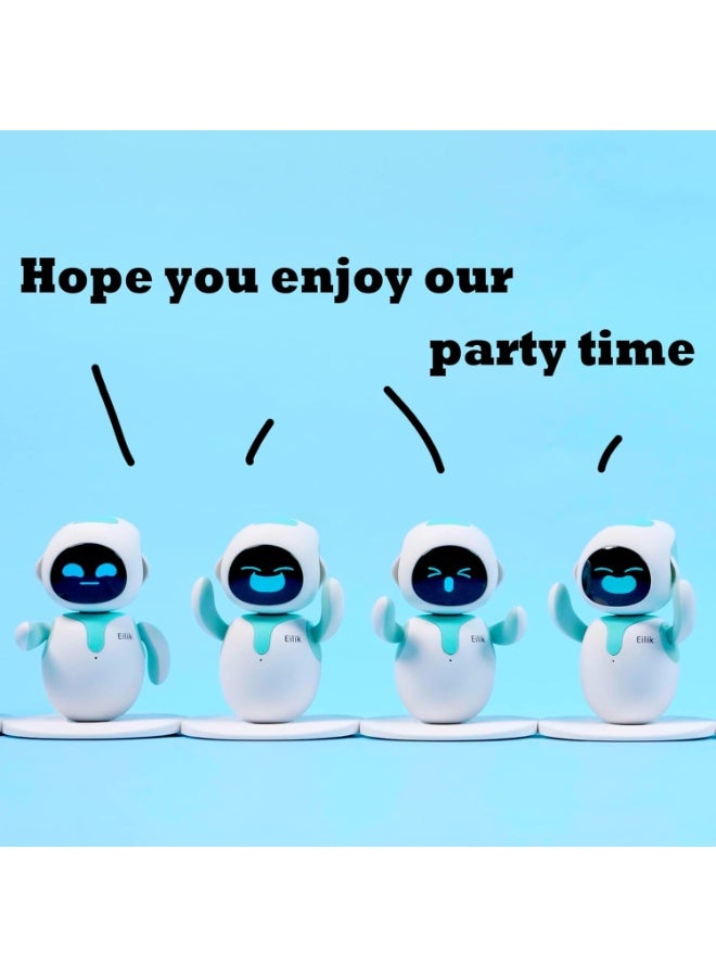 Eilik Smart Interactive Robot Pet for Kids & Adults – AI Emotional Desktop Companion with Touch Response, Games, Timer, Multi-Robot Play, Dance Mode & Fun Animations – No WiFi Needed, Perfect Gift for Boys & Girls - Image 2