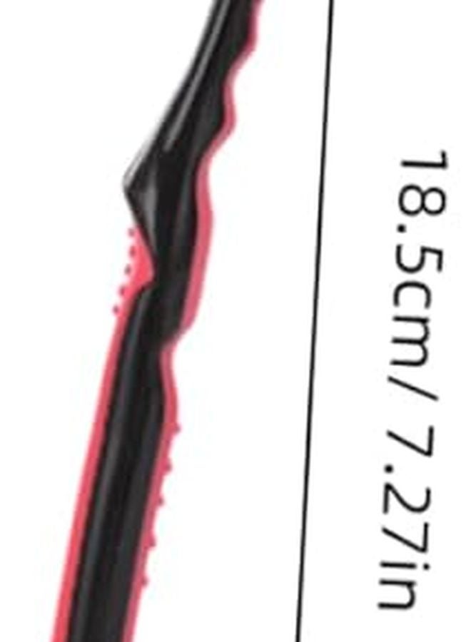 6 Pack Soft Bristle Bamboo Charcoal Toothbrushes ABS Handle For Home Travel Daily Use - Image 5