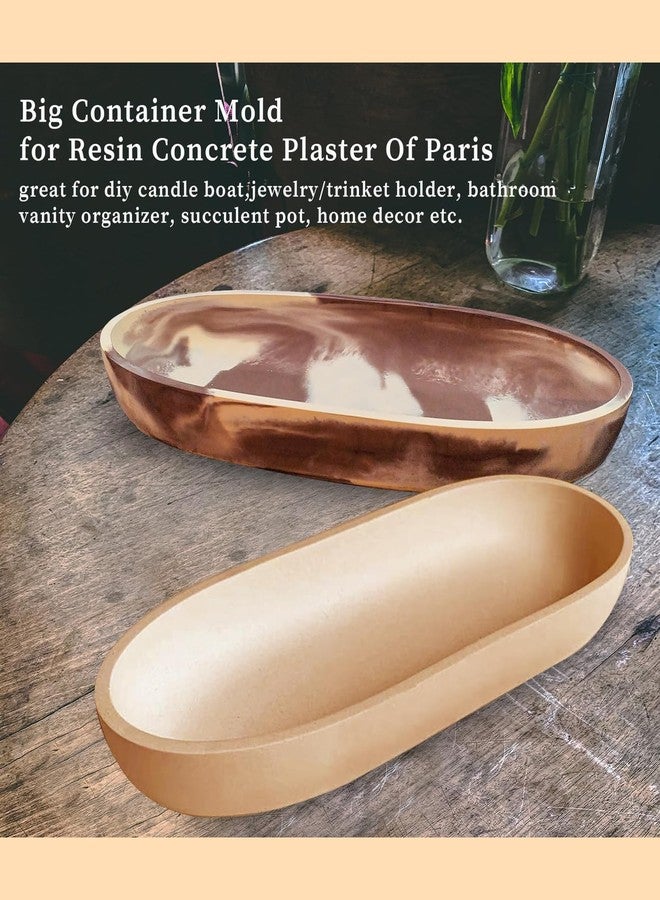 BdelrinQue Candle Mould Silicone, Boat Shaped Candle Making Moulds for DIY Home Decor, Reusable Small Vessel Silicone Mold for Candle Containers and Storage Solution - Image 2