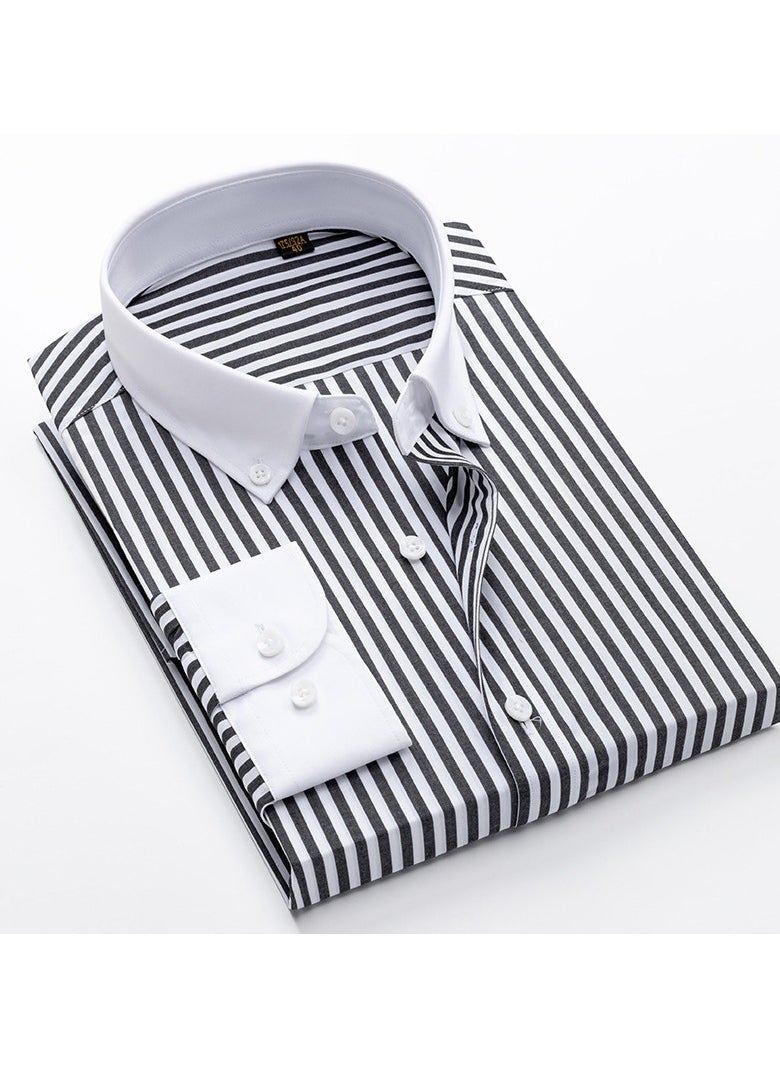 Warrior - Leisure Striped Long Sleeved Shirt - Image 1