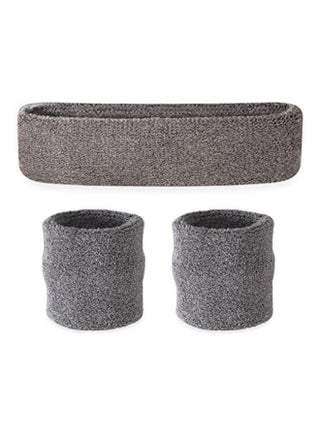 Grey Headband/Wristband Set - Sports Sweatbands for Head and Wrist - pzsku/ZB367F128BC006B667E17Z/45/_/1707937842/d350a415-94f8-45f7-97f7-73e93089c08b