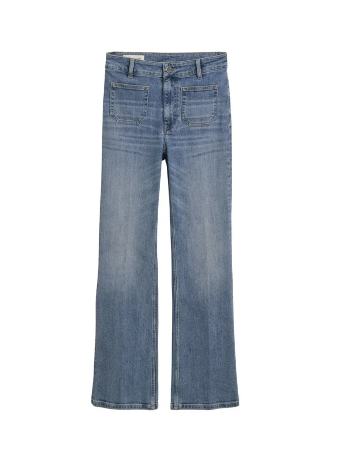 غانت Gant Slim Fit Flared Jeans