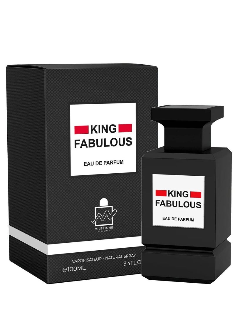 Milestone™ - KING FABULOUS EAU DE PARFUM FOR UNISEX - 100ML( FUKCING FABULOUS BY TOM FORD ) - Image 1