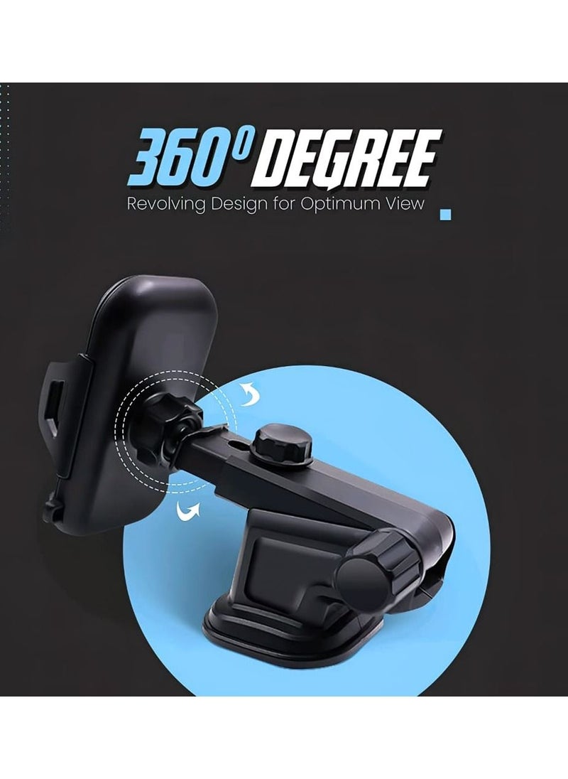 GRASP 6 Car Mobile Holder 360 Degree Rotation Free To Adjust