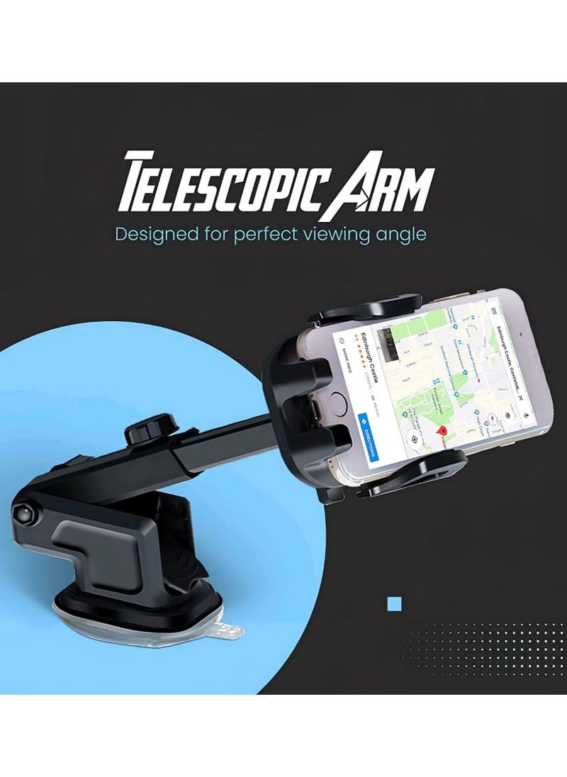 GRASP 6 Car Mobile Holder 360 Degree Rotation Free To Adjust