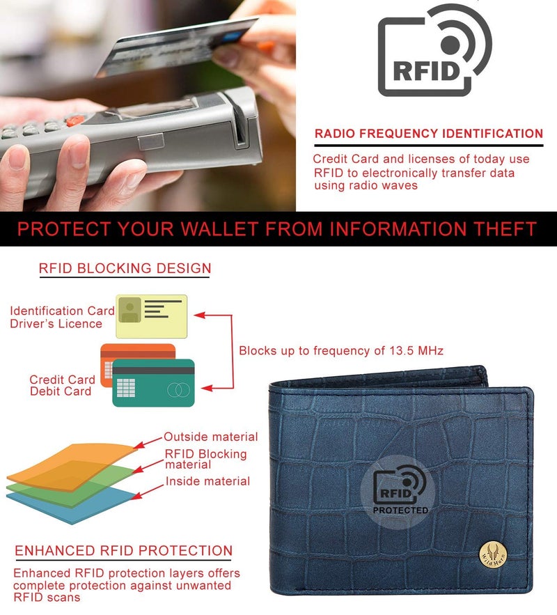 Wildhorn RFID Protected Leather Wallet for Men - Image 3