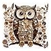 PPuzzling Button Owl Puzzles for Adults 1000 Pieces Nature Forest Bird Jigsaw Puzzles Vintage Animal Art Puzzle as Owl Decor - Image 4