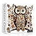 PPuzzling Button Owl Puzzles for Adults 1000 Pieces Nature Forest Bird Jigsaw Puzzles Vintage Animal Art Puzzle as Owl Decor - Image 2