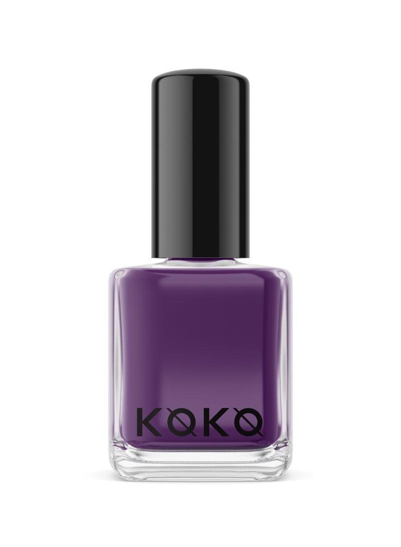 KOKO GLOSSY NAIL POLISH VIOLETS ARE BLUE - Image 1