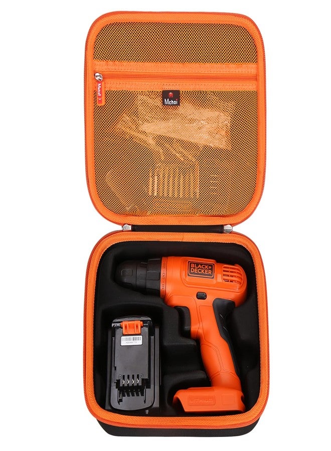 Mchoi Hard Portable Case Compatible with BLACK+DECKER 20V Max Cordless Drill/Driver (LDX120C/LD120VA),Case Only, New Version - Image 1