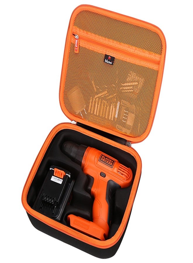 Mchoi Hard Portable Case Compatible with BLACK+DECKER 20V Max Cordless Drill/Driver (LDX120C/LD120VA),Case Only, New Version - Image 2
