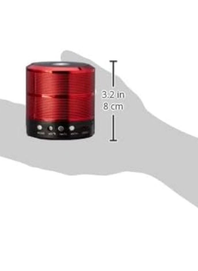 زيرو - مكبر صوت بلوتوث محمول من زيرو Z-105S - أحمر - Image 1
