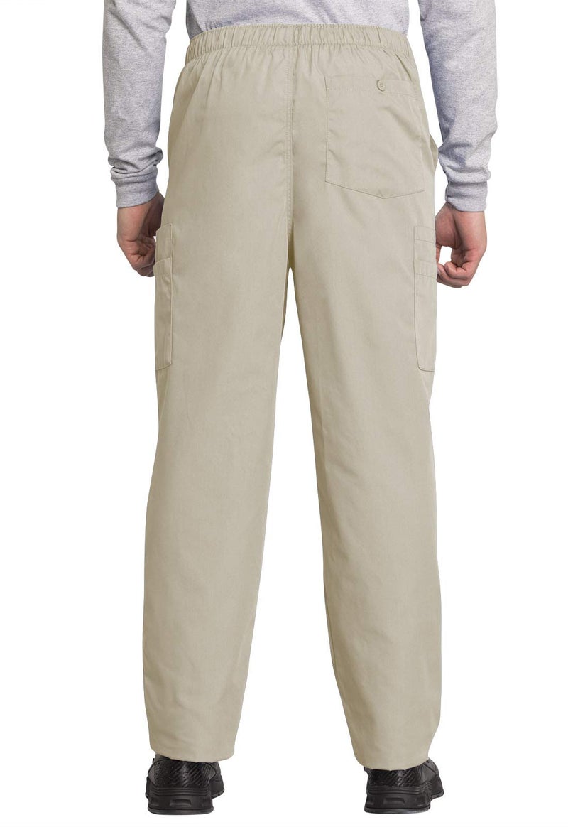 Cherokee Men's Originals Cargo Scrubs Pant, Khaki, X-Large Short - Image 4