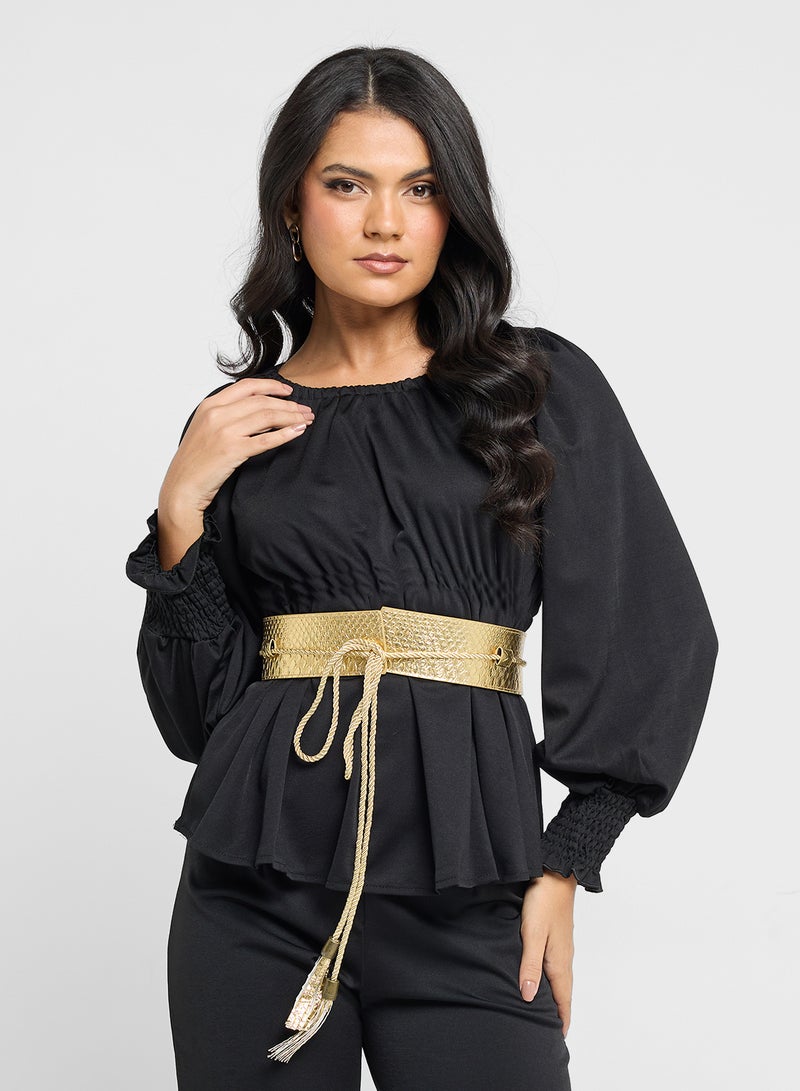 ELLA Off Shoulder Top & Pant Set - Image 3
