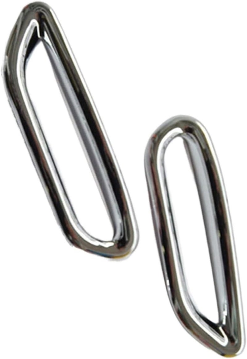 QASULER Chrome Rear Fog Light Lamp Covers for Nissan Qashqai J11 - Image 2