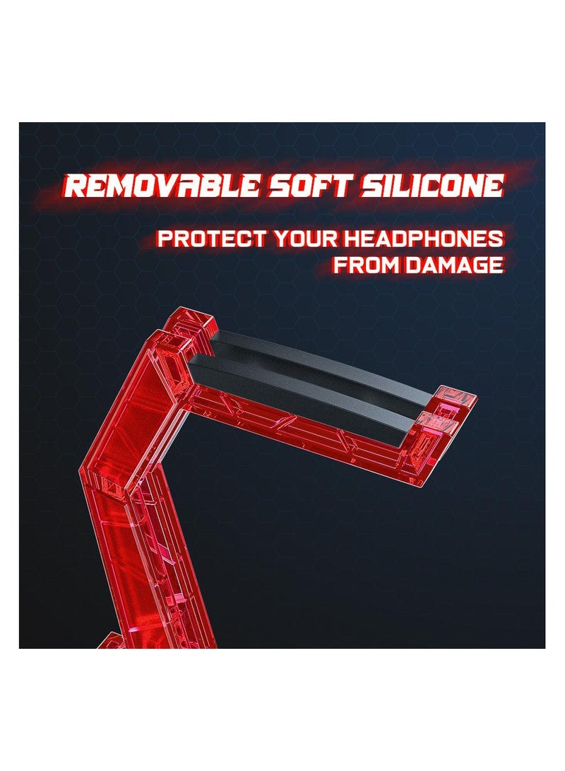 أونيكوما حامل سماعات الألعاب المعلق على الرأس من ONIKUMA ST-3 مصنوع من الأكريليك - Image 2