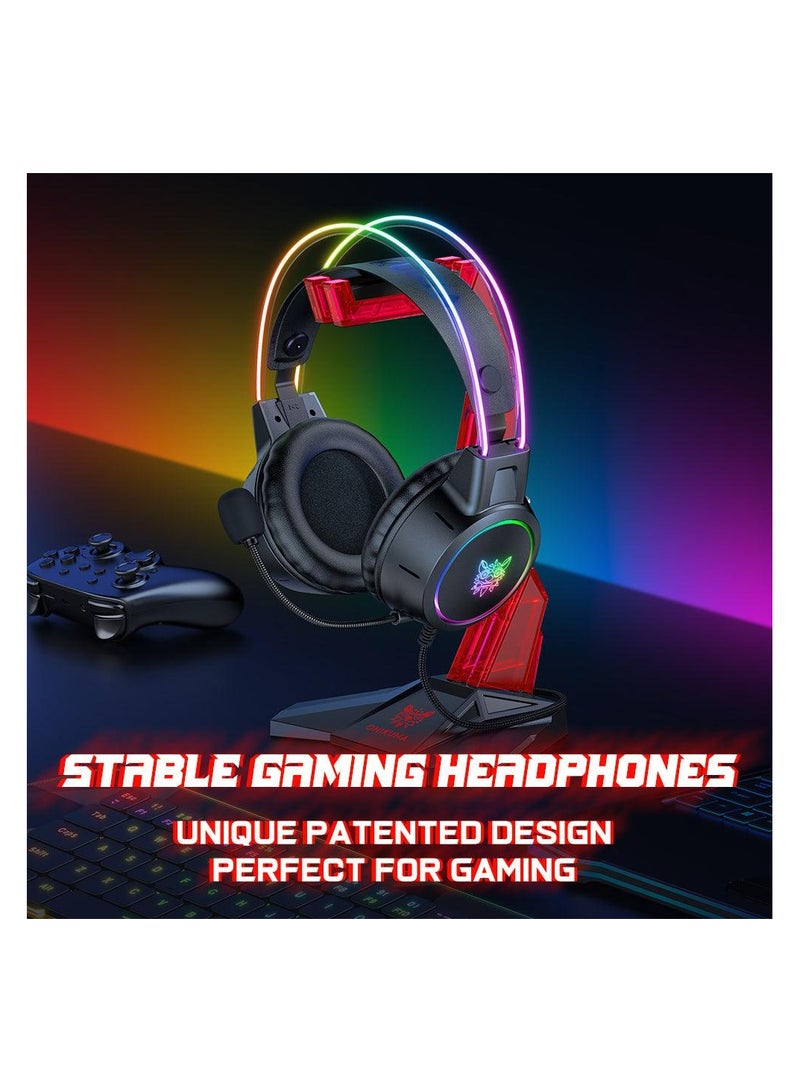 أونيكوما حامل سماعات الألعاب المعلق على الرأس من ONIKUMA ST-3 مصنوع من الأكريليك - Image 5