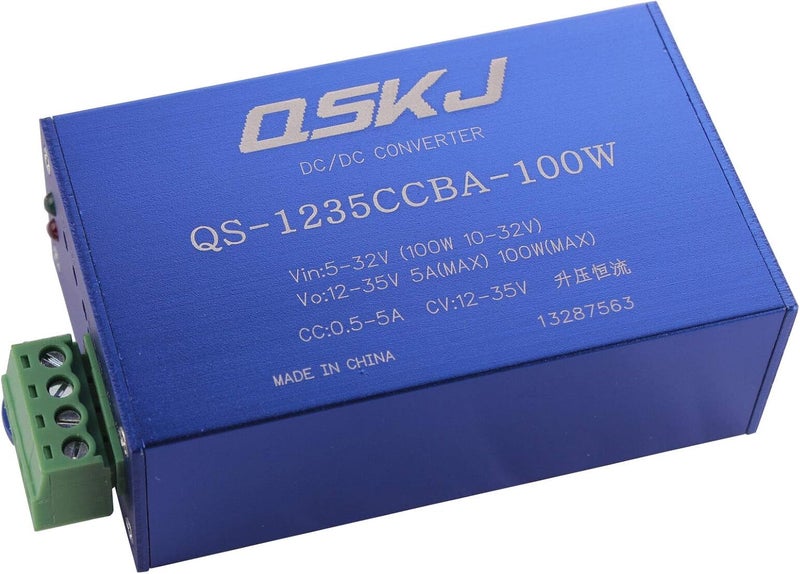 كلاراكو محول تيار مستمر Klarako QS-1235CCBA-100W لمصباح LED للسيارة والكمبيوتر المحمول، محول تيار مستمر/فولت - Image 1