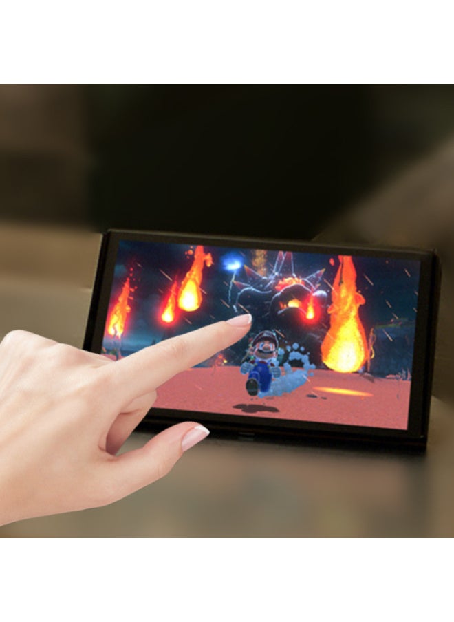 Generic Switcholed HD Tempered Film Ns Game Machine Film Full Screen Protective Film Game Machine Screen Film Anti-fingerprint-Color:oled Tempered Film (without Packaging)  - Image 4