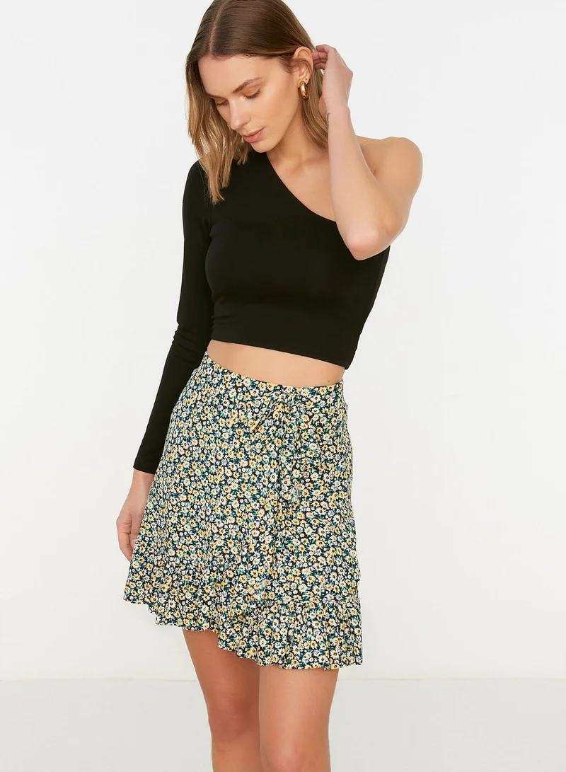 trendyol Knitted Mini Skirt