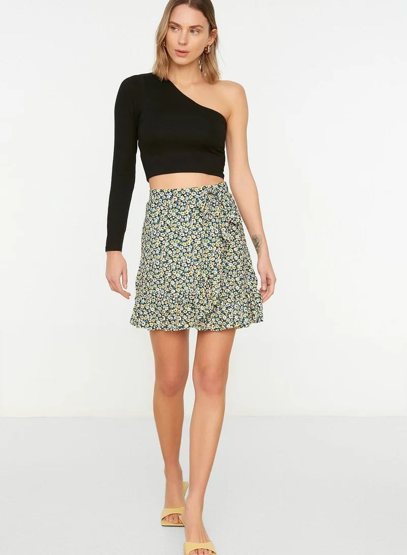 trendyol Knitted Mini Skirt