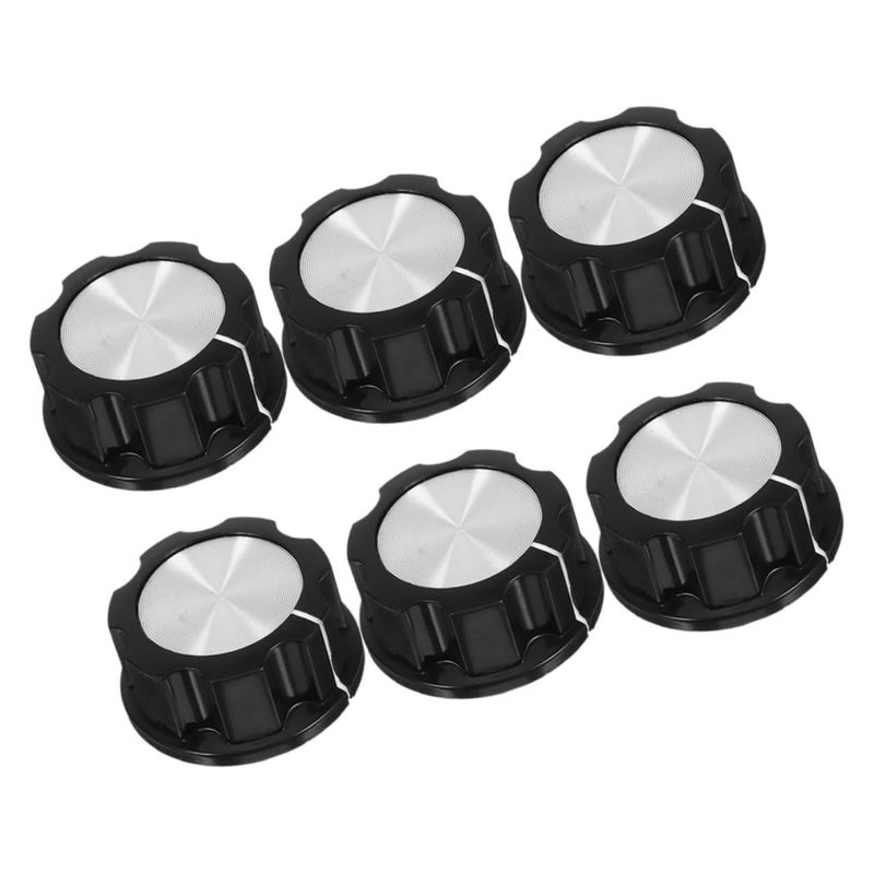 6 Pcs Black Replacement Knobs for Air Fryer Pressure Cooker Electric Stove and Oven - Image 2