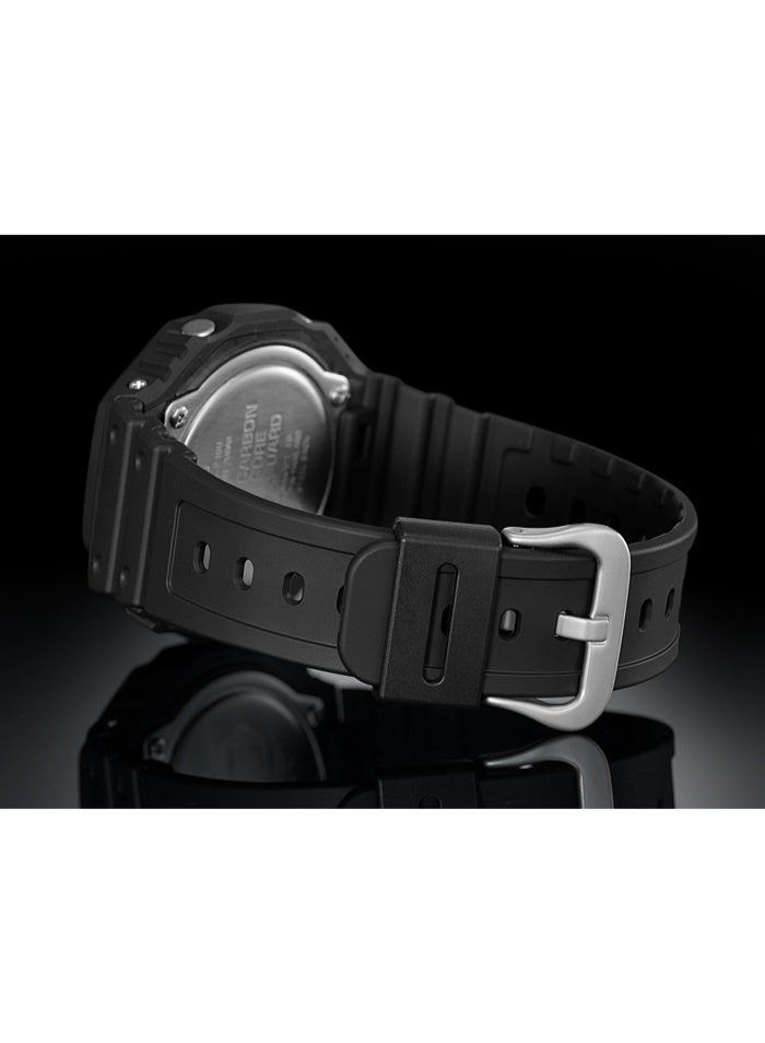 CASIO G-Shock Black Men's Watch Fashion Analog Digital Quartz Watch GA-2100-1A1 - Image 2