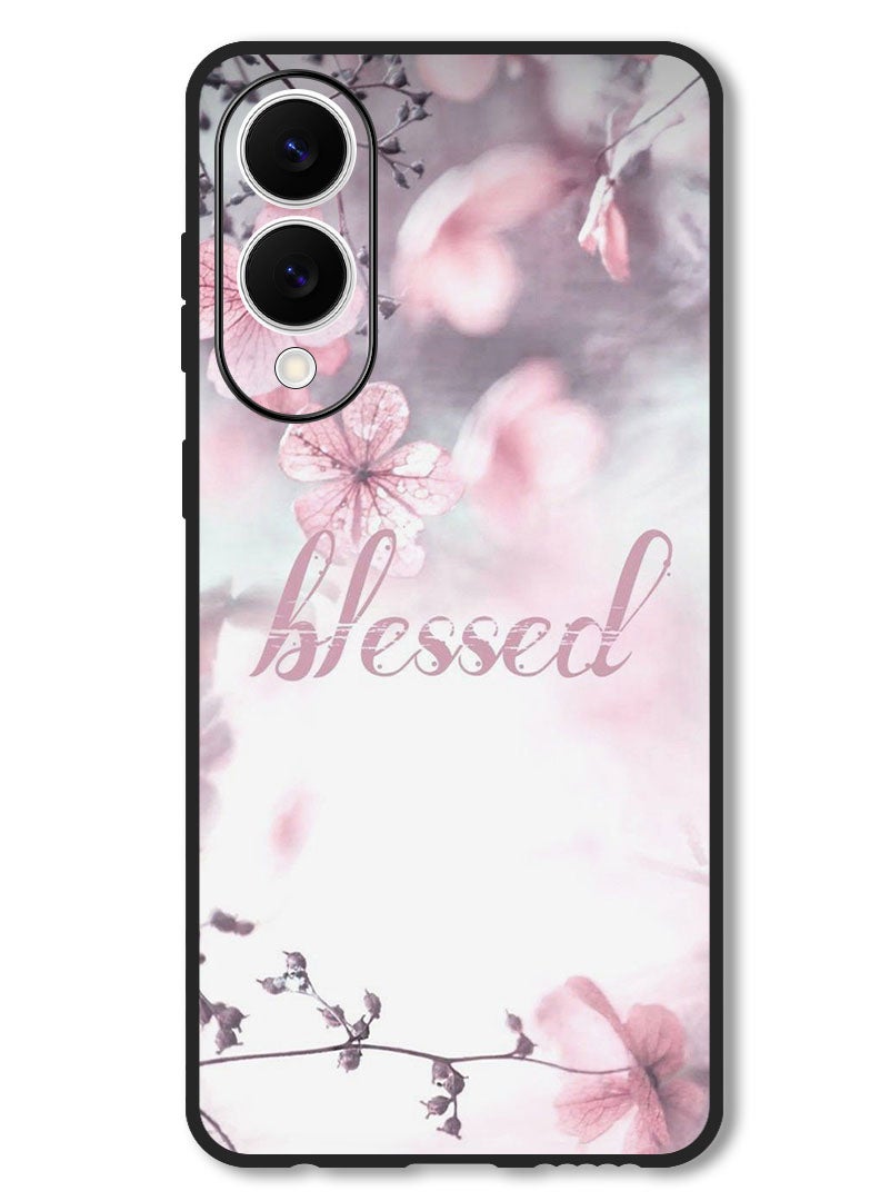 Theodor Case Compatible with Samsung Galaxy S25 Edge 6.7 Inch Protection Shockproof Bumper Cover Blessed - Image 1