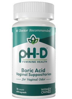 pH-D Feminine pH-D Feminine Health Support Boric Acid 72 COUNT  - Image 1