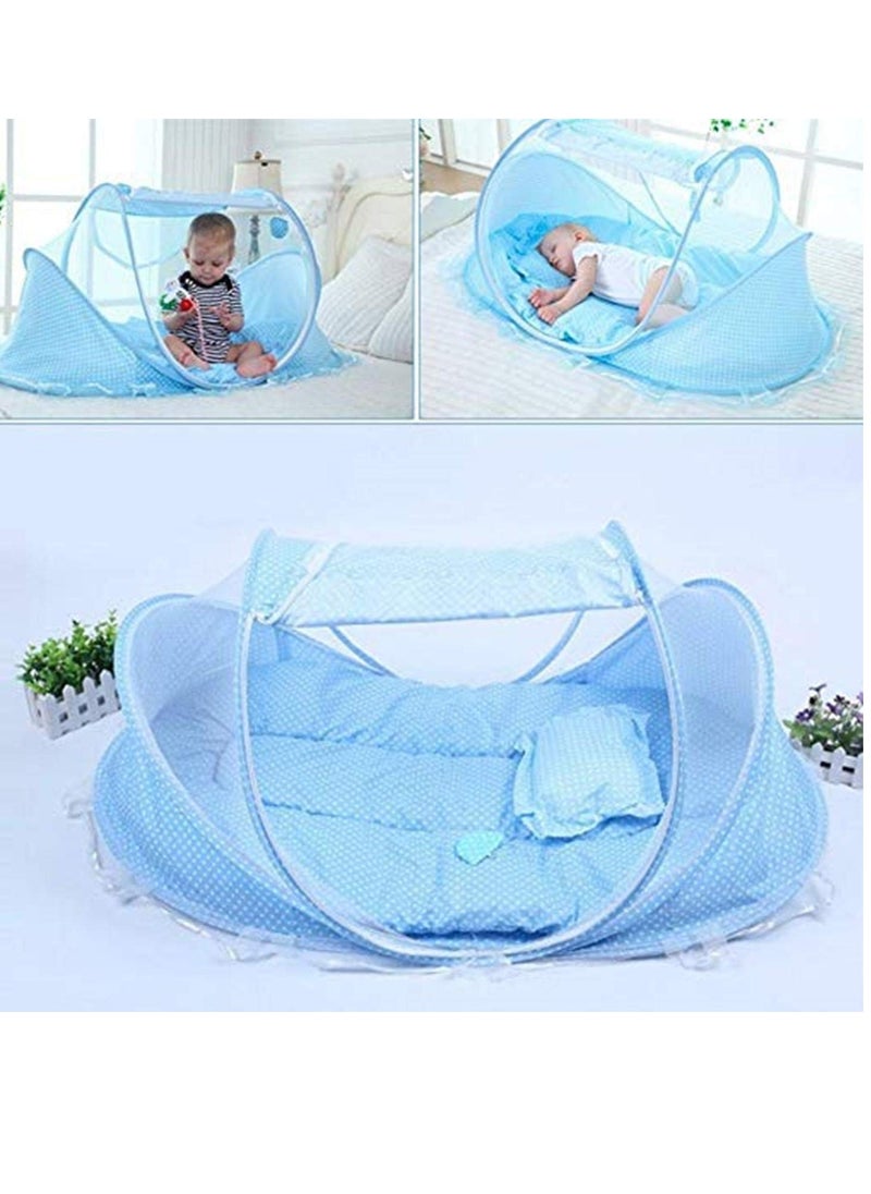 DOOKOO Baby Sleeping Cabin Mosquito Net Installation-free Foldable Baby Mosquito-proof Mosquito Net with Bracket  - Image 3