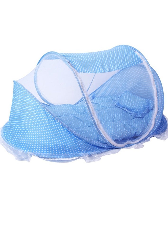 DOOKOO Baby Sleeping Cabin Mosquito Net Installation-free Foldable Baby Mosquito-proof Mosquito Net with Bracket  - Image 1