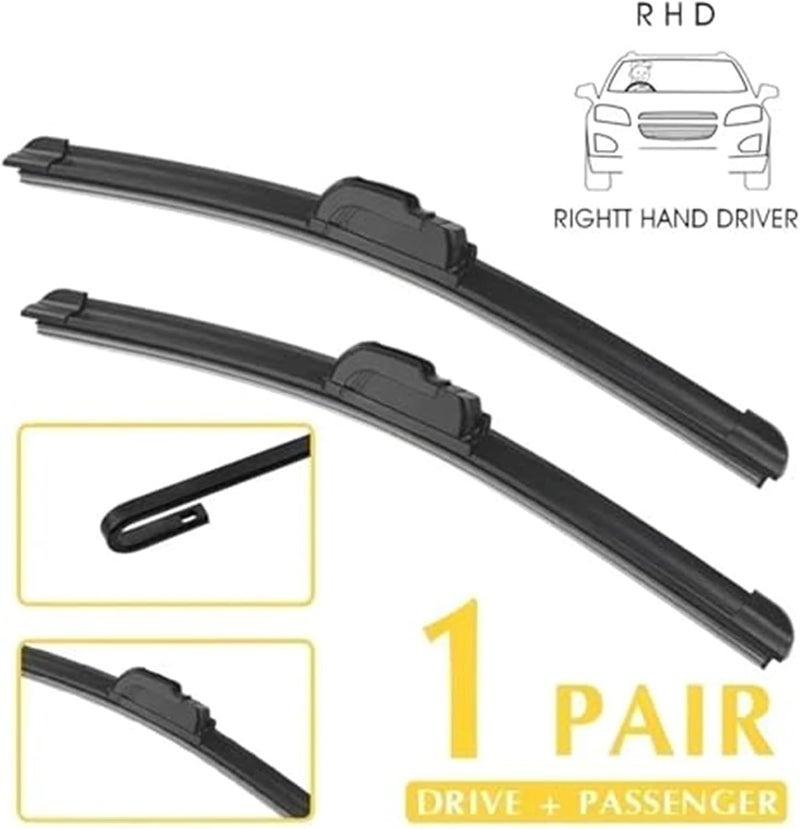 DEMULAX Car Front Wiper Blades for Infiniti Q70 (2014-2016) - Image 5