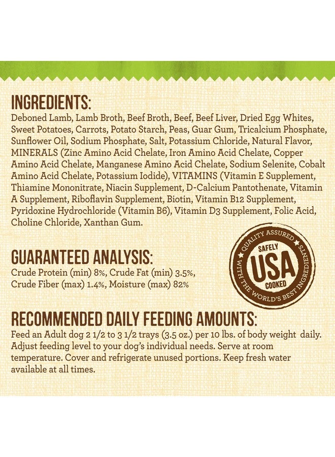 ميريك طعام كلاب طبيعي رطب خالٍ من الحبوب والغلوتين من Lil' Plates للكلاب الصغيرة، حساء لحم الضأن الطري الصغير - (عبوة من 12 قطعة) عبوات سعة 3.5 أونصة - Image 5