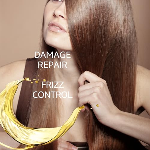 Kerazon Professional Kerazon Keratin Hair Serum Argan Oil Smoothing Dry Damage Repair Treatment Premium Formula, Anti Frizz Hair Protection - Image 2