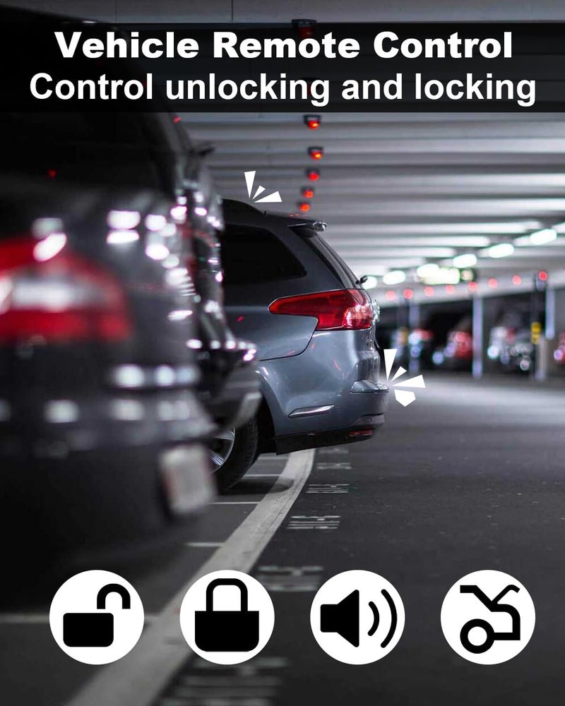QAGGUM 6 Button Remote Key Fob for Toyota Sienna (2011-2020) - Keyless Entry Remote Control - Image 3